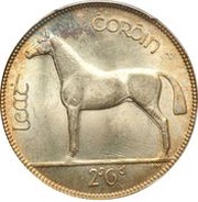 ½ Crown / 2 Shillings 6 Pence reverse image