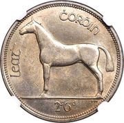 ½ Coróin / 2 Scilling 6 Pingin reverse image