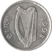 5 Pence small type obverse image