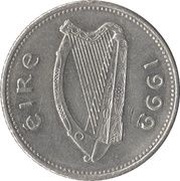 10 Pence small type obverse image