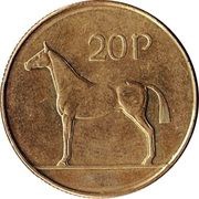 20 Pence reverse image