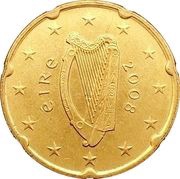 20 Euro Cents 2nd map obverse image