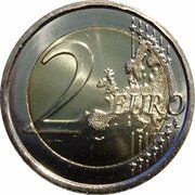 2 Euros 10 Years of Euros Cash reverse image