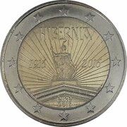 2 Euros Easter Rising obverse image