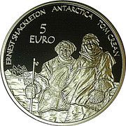 5 Euros International Polar Year reverse image