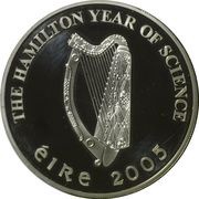 10 Euros Sir William R. Hamilton obverse image