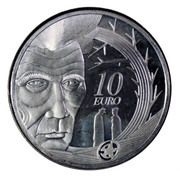 10 Euros Samuel Beckett reverse image