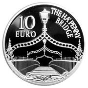 10 Euros Ha'Penny Bridge, Ireland, 2017 reverse image