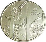 15 Euros 1913 Dublin Lockout, Ireland, 2013 reverse image