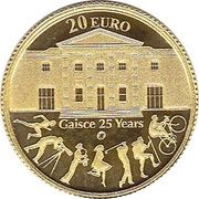 20 Euros Gaisce, Ireland, 2010 reverse image