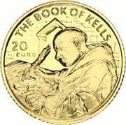 20 Euros The Book of Kells reverse image