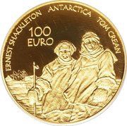 100 Euros International Polar Year, Ireland, 2008 reverse image
