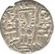 Drachm - Caliph al-Mahdi - Sogdiana "Transoxiana" imitation of Drachm of Varharan V - Arab-Bukharan, Islamic states, 758-785 reverse image