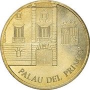 10 Cèntims Palau del Princep reverse image
