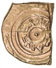 Fractional Dinar - Badis b. Habbus Zirid of Granada, Islamic states, 1038-1073 reverse image