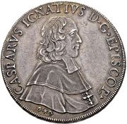 1 Thaler - Caspar Ignaz von Künigl obverse image