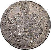 1 Thaler - Caspar Ignaz von Künigl, Austria, 1710 reverse image