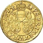 1 Ducat - Charles the Posthumous, Austria, 1614-1618 reverse image