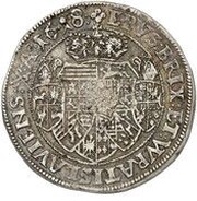 2 Thalers - Charles the Posthumous, Austria, 1618 reverse image