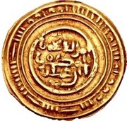 Dinar - al-Muzaffar ibn 'Ali reverse image