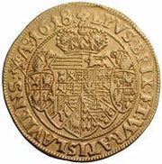10 Ducats - Charles the Posthumous, Austria, 1618 reverse image
