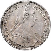½ Thaler - Maria Theresia obverse image