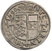3 Kreuzers - Archduke Ferdinand Klagenfurt, Austria, 1600-1619 reverse image