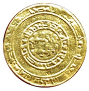 Dinar - Al-Hakim bi-Amr Allah Misr mint, Islamic states, 997 reverse image