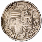1 Guldenthaler - Charles II Francis of Austria Klagenfurt, Austria, 1565-1574 reverse image