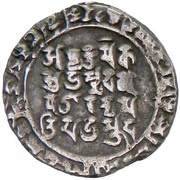 Dirham - Mahmud bilingual type - Mahmudpur / Lahore mint, Islamic states, 998-1030 reverse image