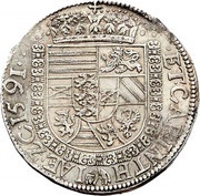1 Thaler - Charles II Francis of Austria Klagenfurt, Austria, 1586-1591 reverse image