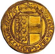 1 Ducat - Charles II Francis of Austria Klagenfurt, Austria, 1565-1585 reverse image
