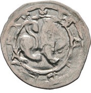 1 Pfennig - Bernhard von Spanheim, Austria, 1202-1256 reverse image