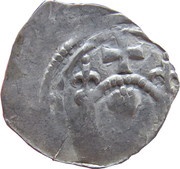 1 Pfennig - Bernhard von Spanheim, Austria, 1202-1256 reverse image