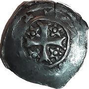 1 Pfennig - Bernhard von Spanheim, Austria, 1202-1256 reverse image