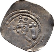 1 Pfennig - Bernhard von Spanheim, Austria, 1202-1256 reverse image