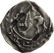 1 Pfennig - Bernhard von Spanheim Landstrass, Austria, 1202-1256 reverse image