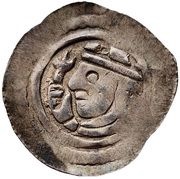 1 Pfennig - Ulrich III von Spanheim St. Veit obverse image