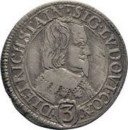 3 Kreuzers - Sigismund Ludwig obverse image
