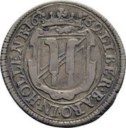 3 Kreuzers - Sigismund Ludwig, Austria, 1639 reverse image