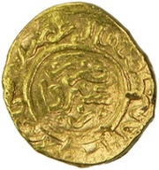 ½ Dinar " Mithqal" - 'Ali Mu'ayyad, Islamic states, 1362-1384 reverse image