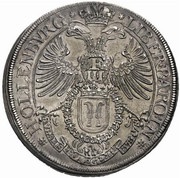 1 Thaler - Sigismund Ludwig, Austria, 1646-1653 reverse image