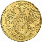 10 Ducats - Sigismund Ludwig, Austria, 1653 reverse image