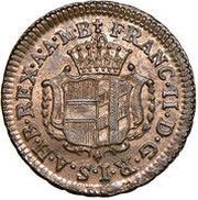 ¼ Kreutzer - Franz II obverse image