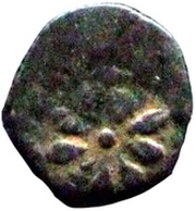 Fals - al-Nāṣir Muhammad I Hamah Mint, Islamic states, 1310-1341 reverse image