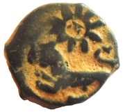 Fals - al-Nāṣir Muhammad I Trablus Mint, Islamic states, 1310-1341 reverse image