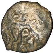 Fals - al-Ashraf Sha'ban II Dimashq mint, Islamic states, 1363-1377 reverse image
