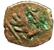 Fals - al Zahir Barquq Hamah mint, Islamic states, 1390-1399 reverse image