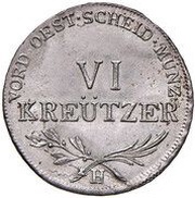 6 Kreutzer - Franz II, Austria, 1802-1805 reverse image