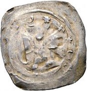 1 Denier - Albert II Obervellach, Austria, 1258-1304 reverse image